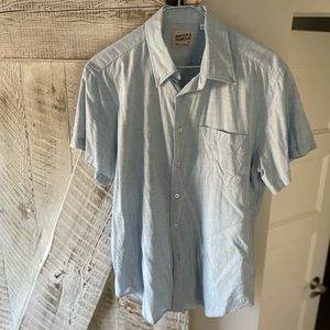 Naked and famous shirt sleeve shirt